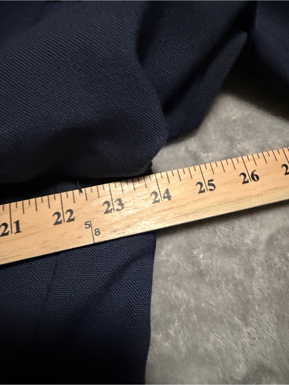 VTG Old Money Dark Academia Preppy Rogers Scott Navy Blue Blazer Jacket 46R - Picture 12 of 13